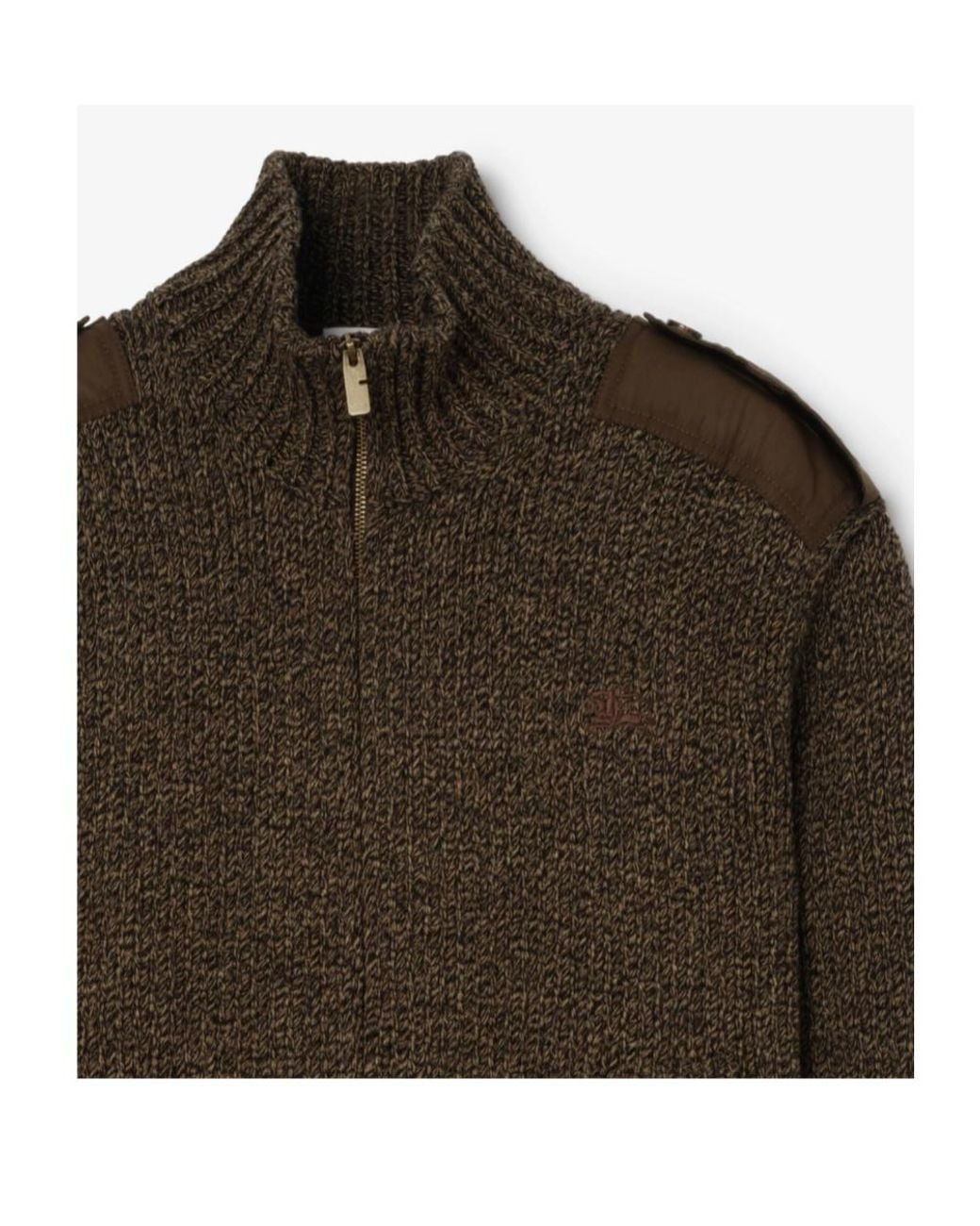 Burberry Brown Wool Cashmere Jacket for men