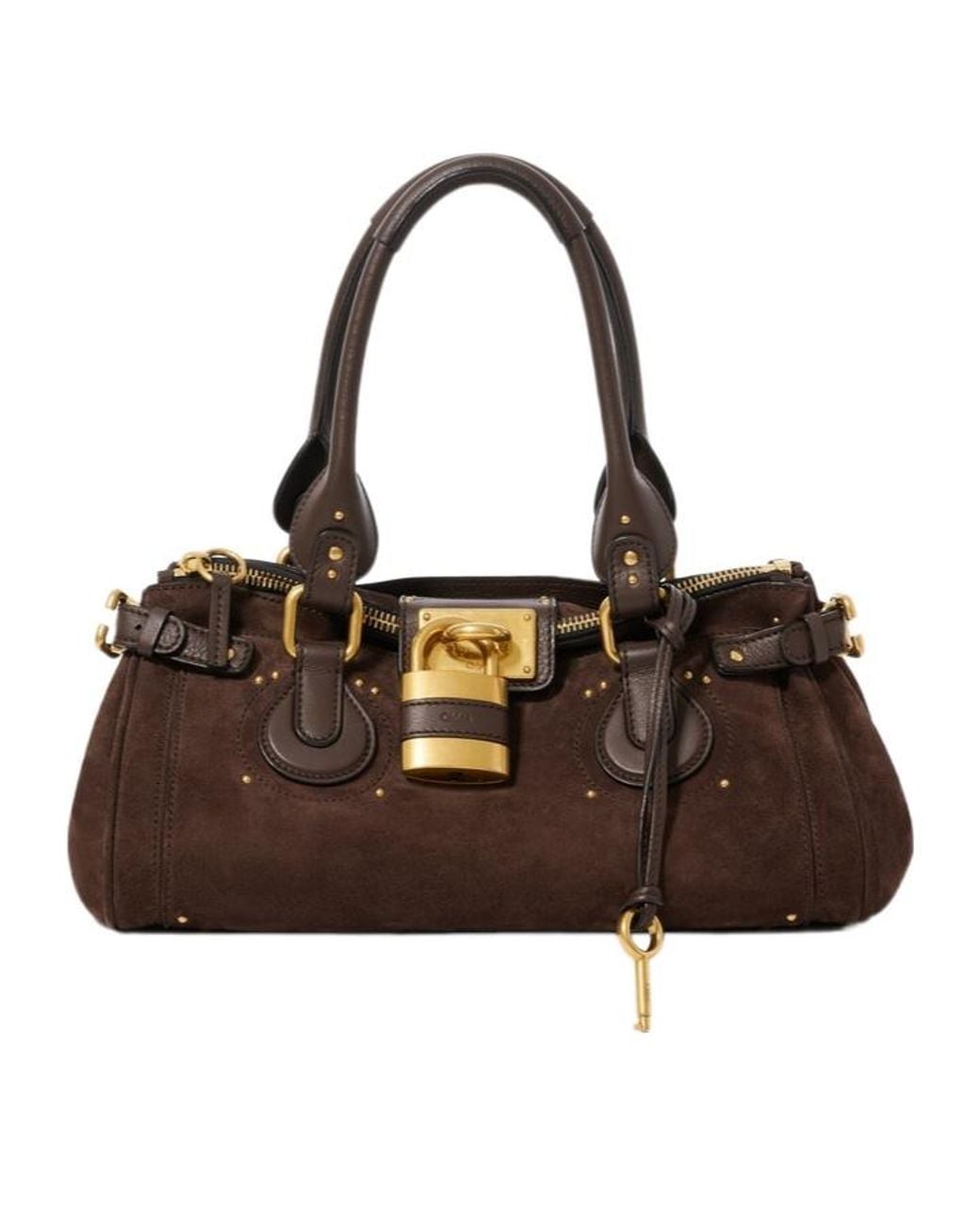 Chloé Brown Chloé Paddington Tote Bag