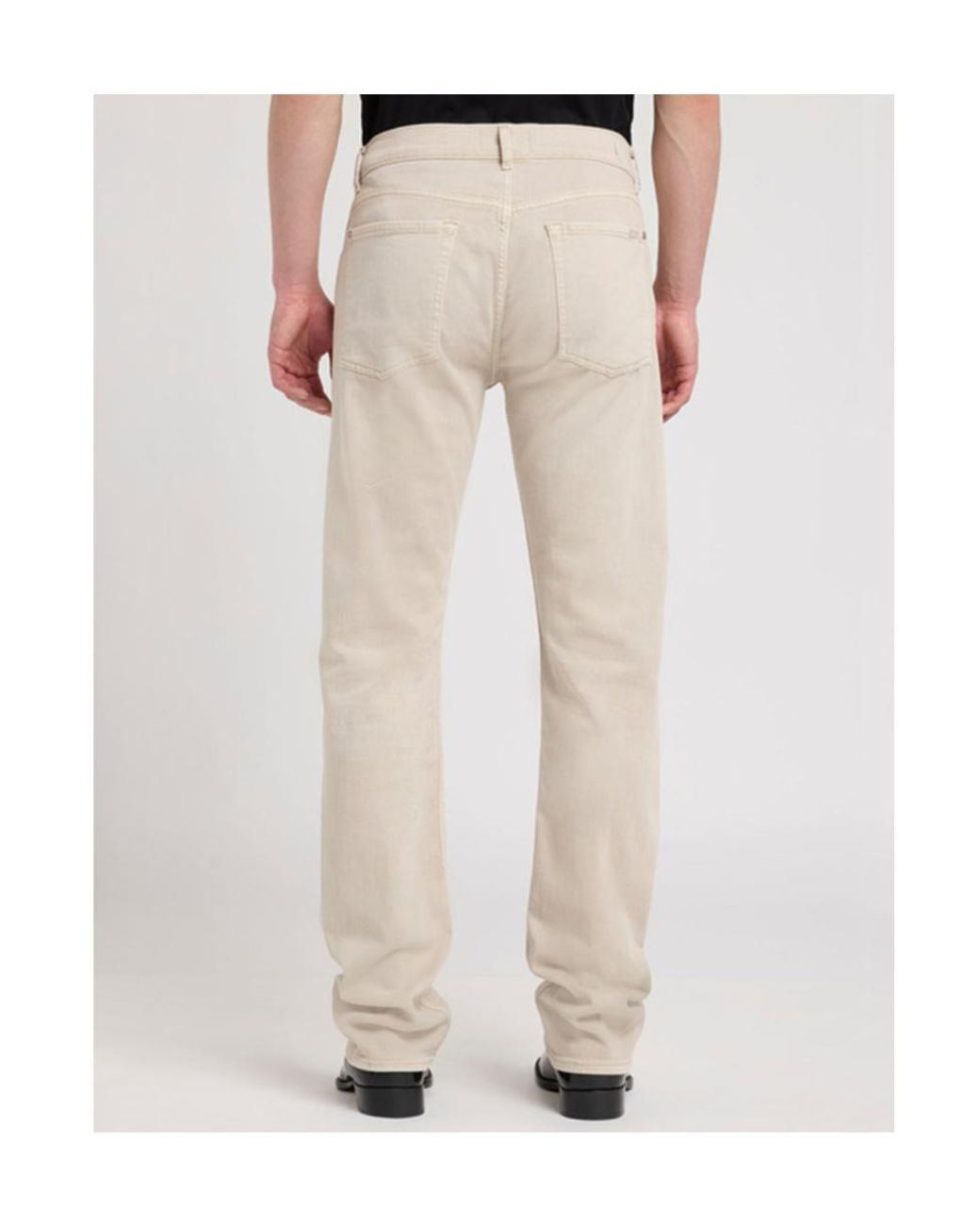 7 For All Mankind Pink The Straight Jeans for men
