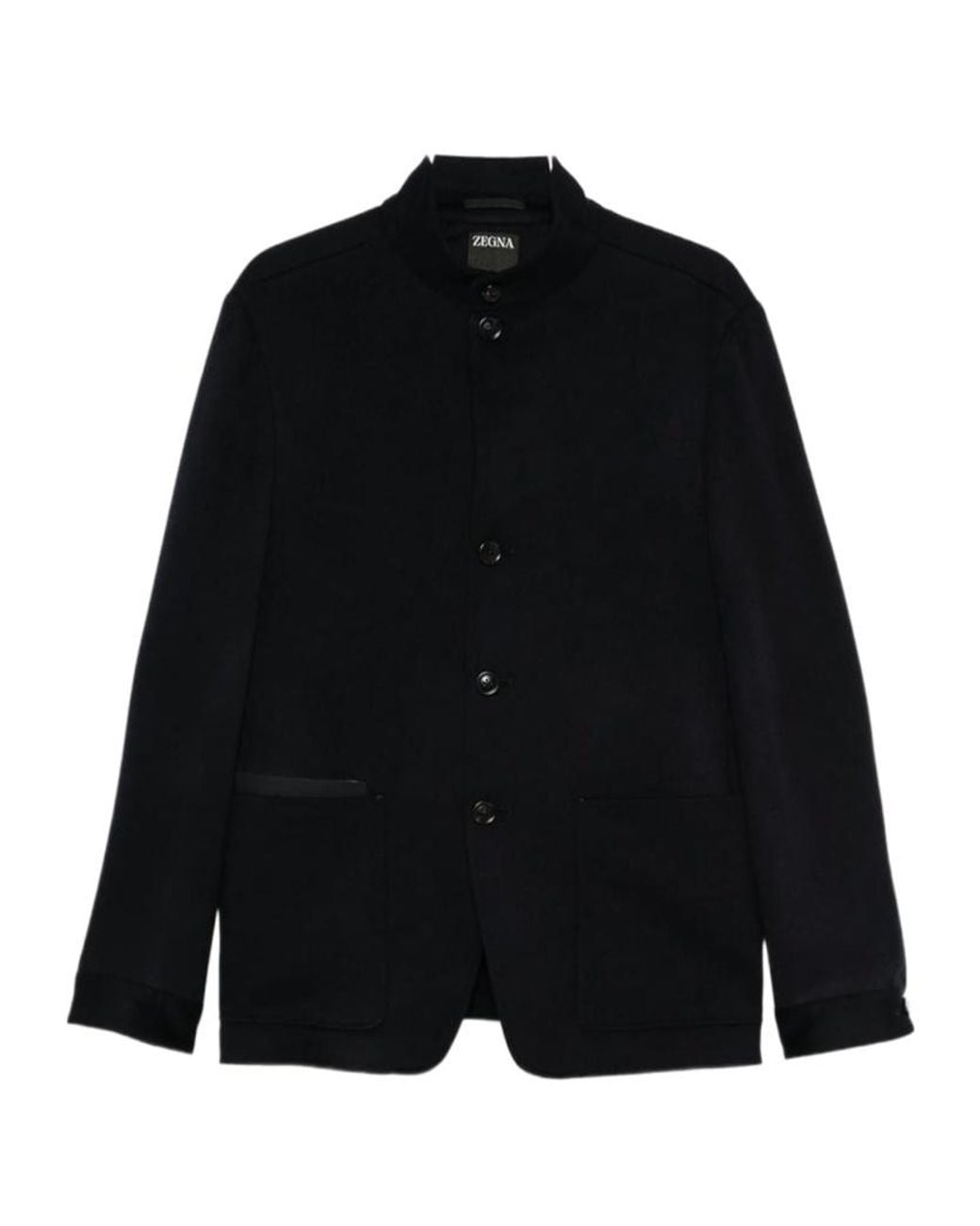 Zegna Black Oasi-Cashmere Il Conte Jacket for men