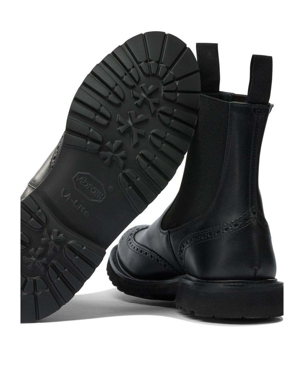 Tricker's Black Tricker's Henry Ankle Boots for men