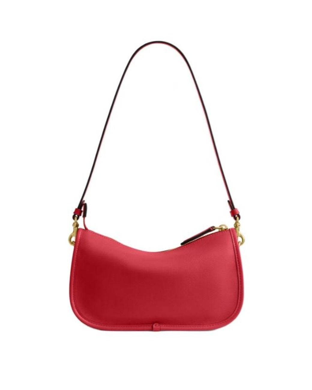 COACH Red Waverly Shoulder Bag