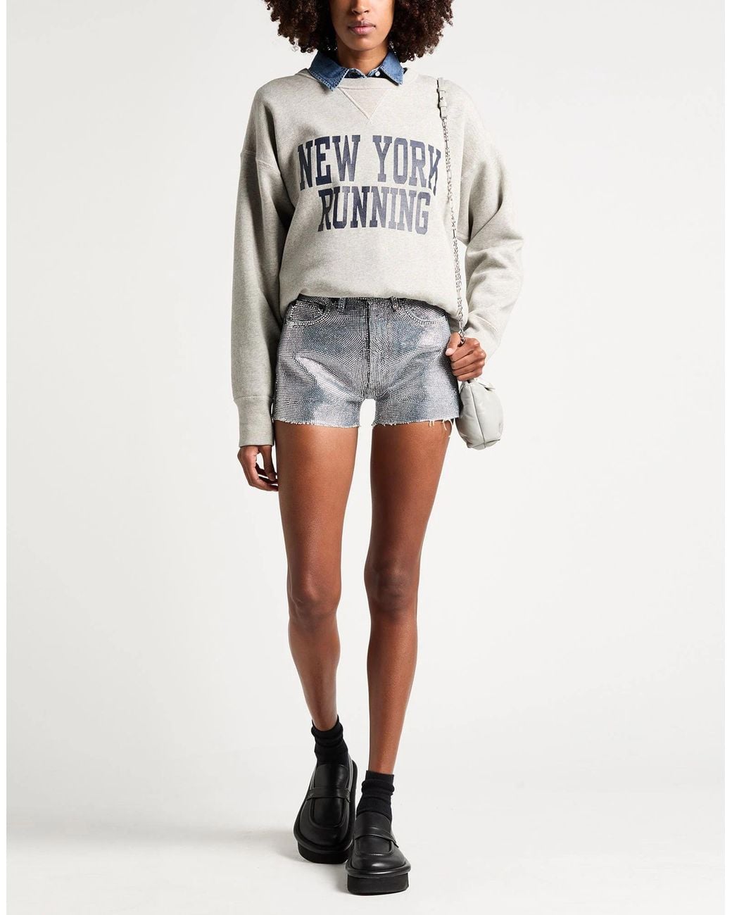 Maison Margiela Gray Denim Shorts