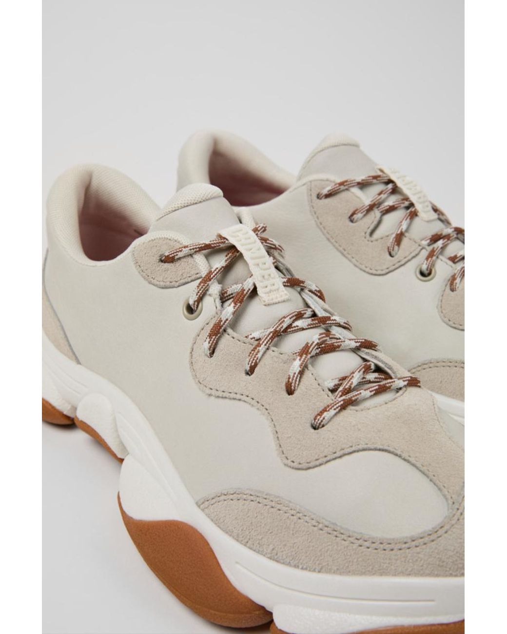 Camper White Karst 2 Lace-Up Sneakers for men