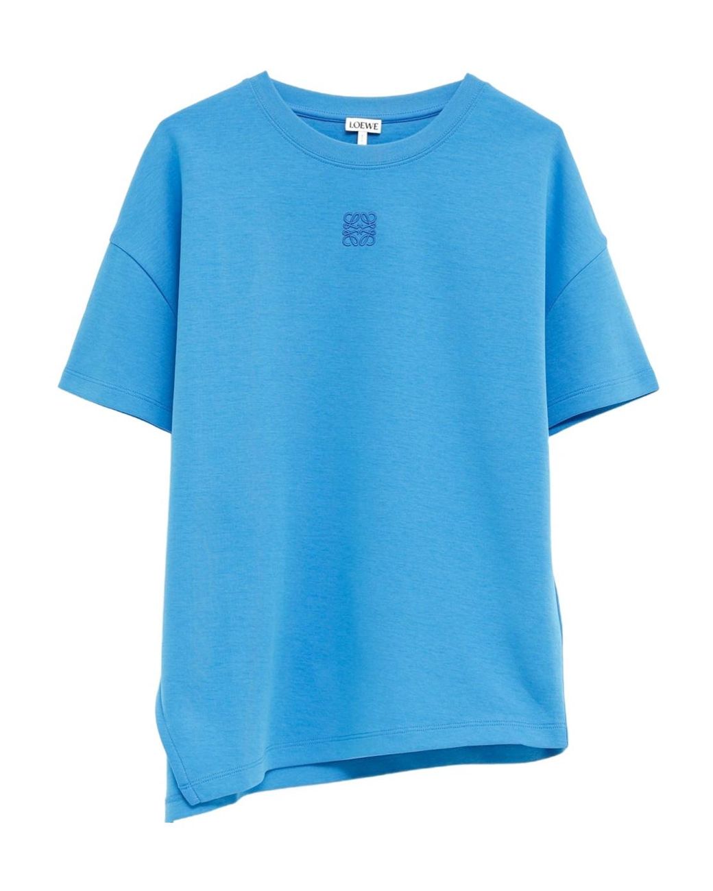 Loewe Blue Asymmetric T-Shirt
