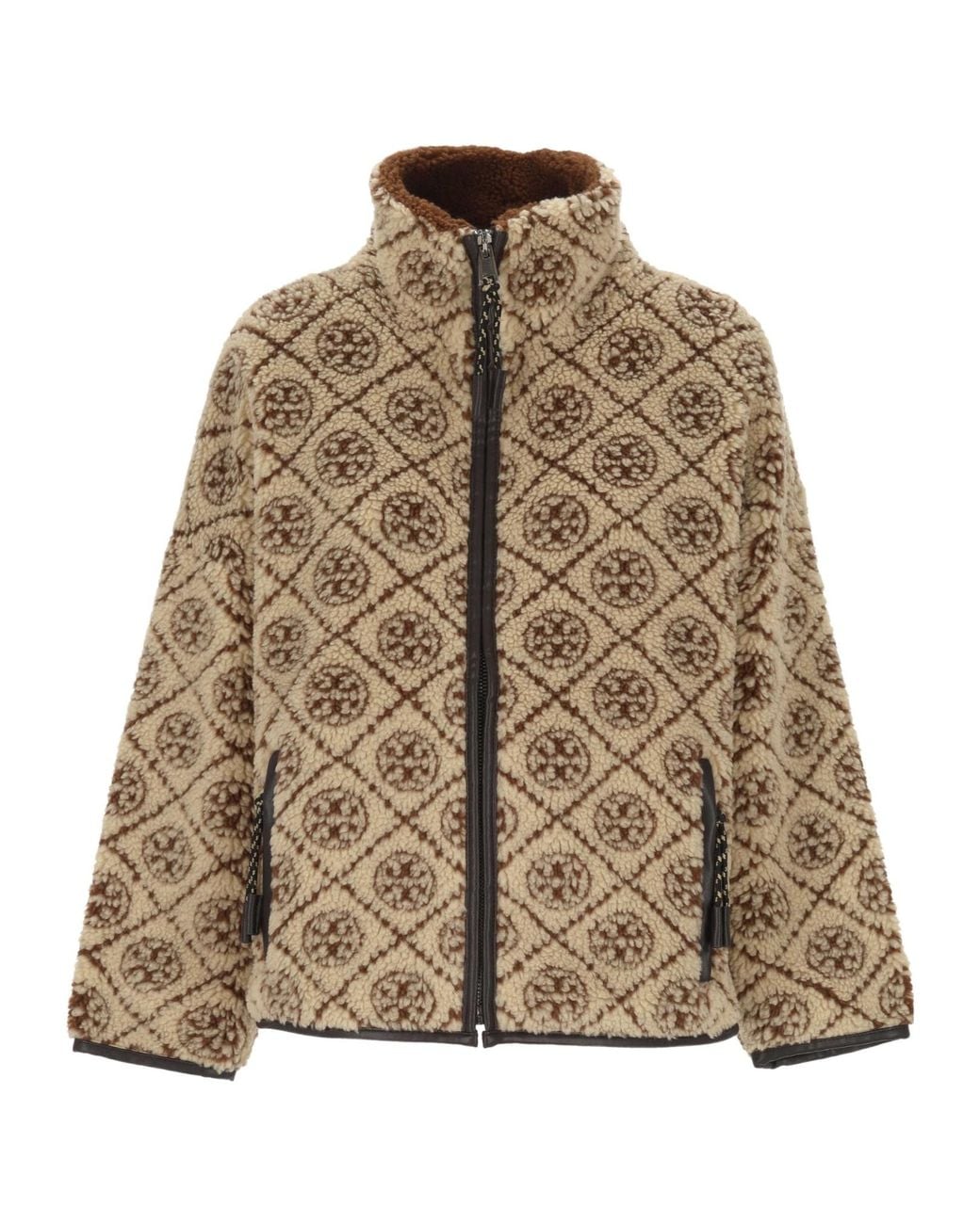 Tory Burch Brown Long-Sleeve Jacket