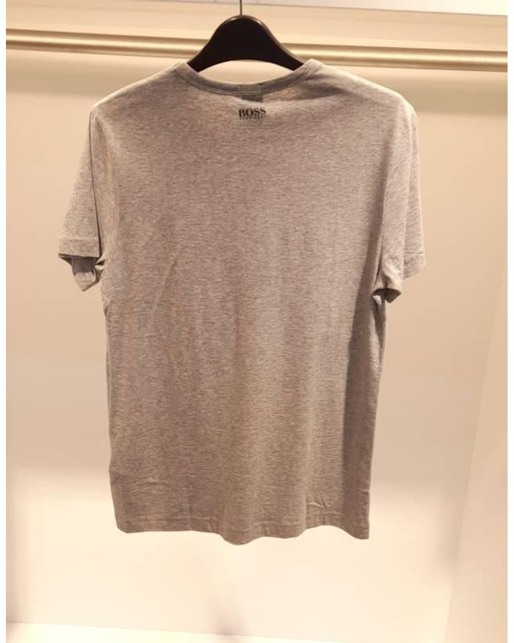 Boss Brown Short-Sleeved T-Shirt for men