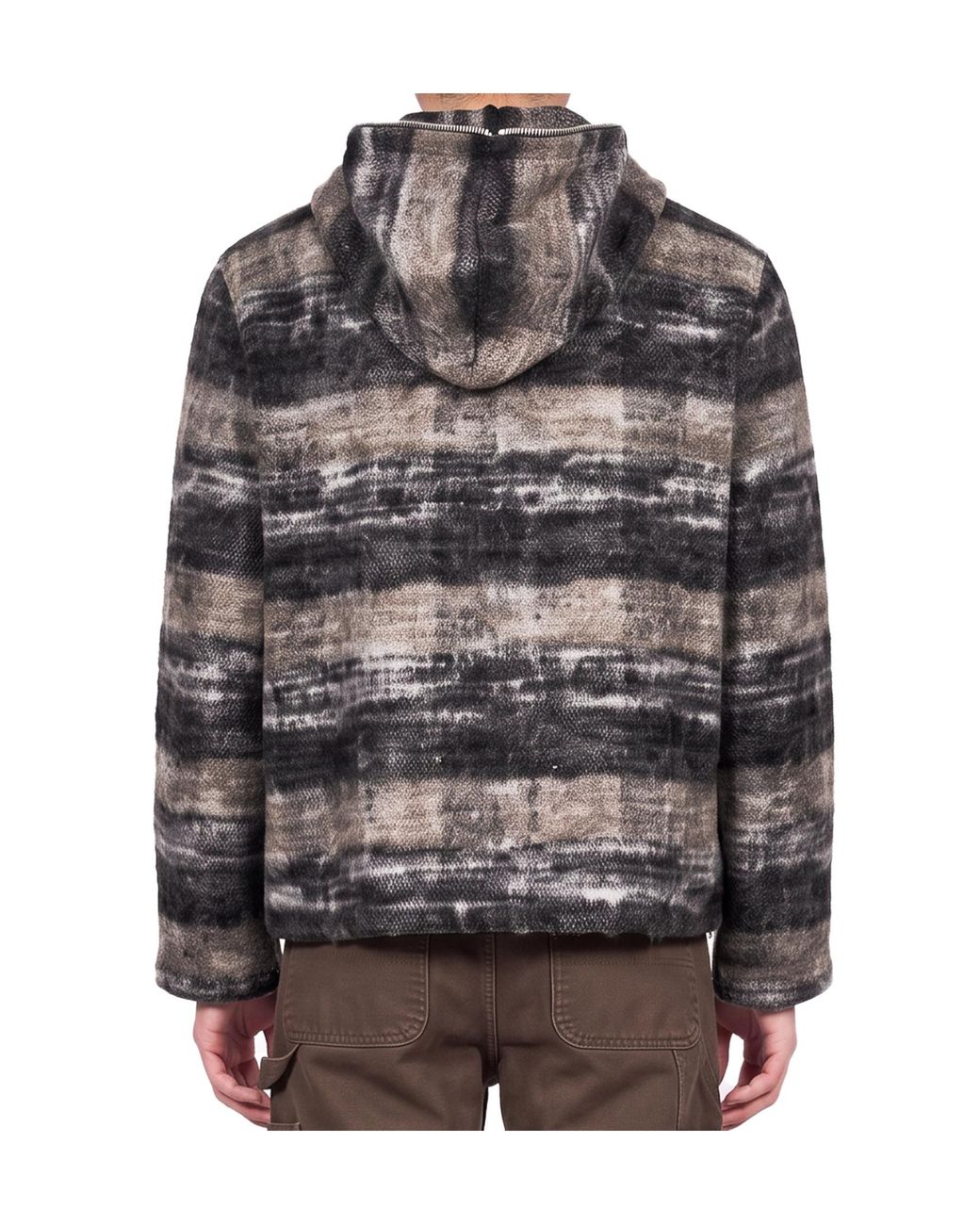 Our Legacy Gray Hooded Jacket for men