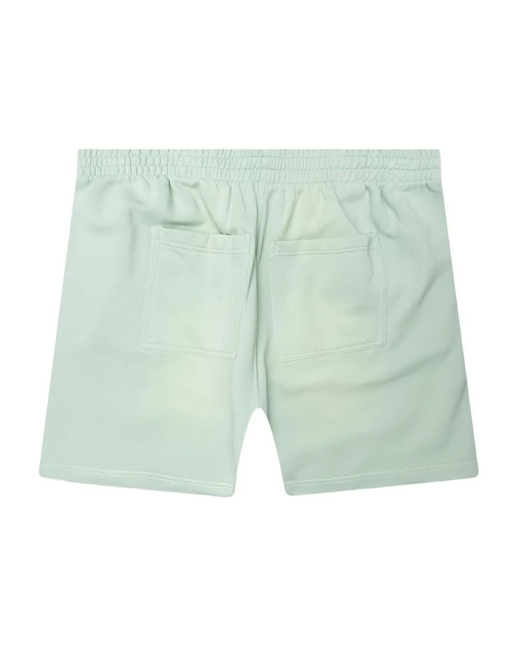 Represent Green Logo Shorts for men