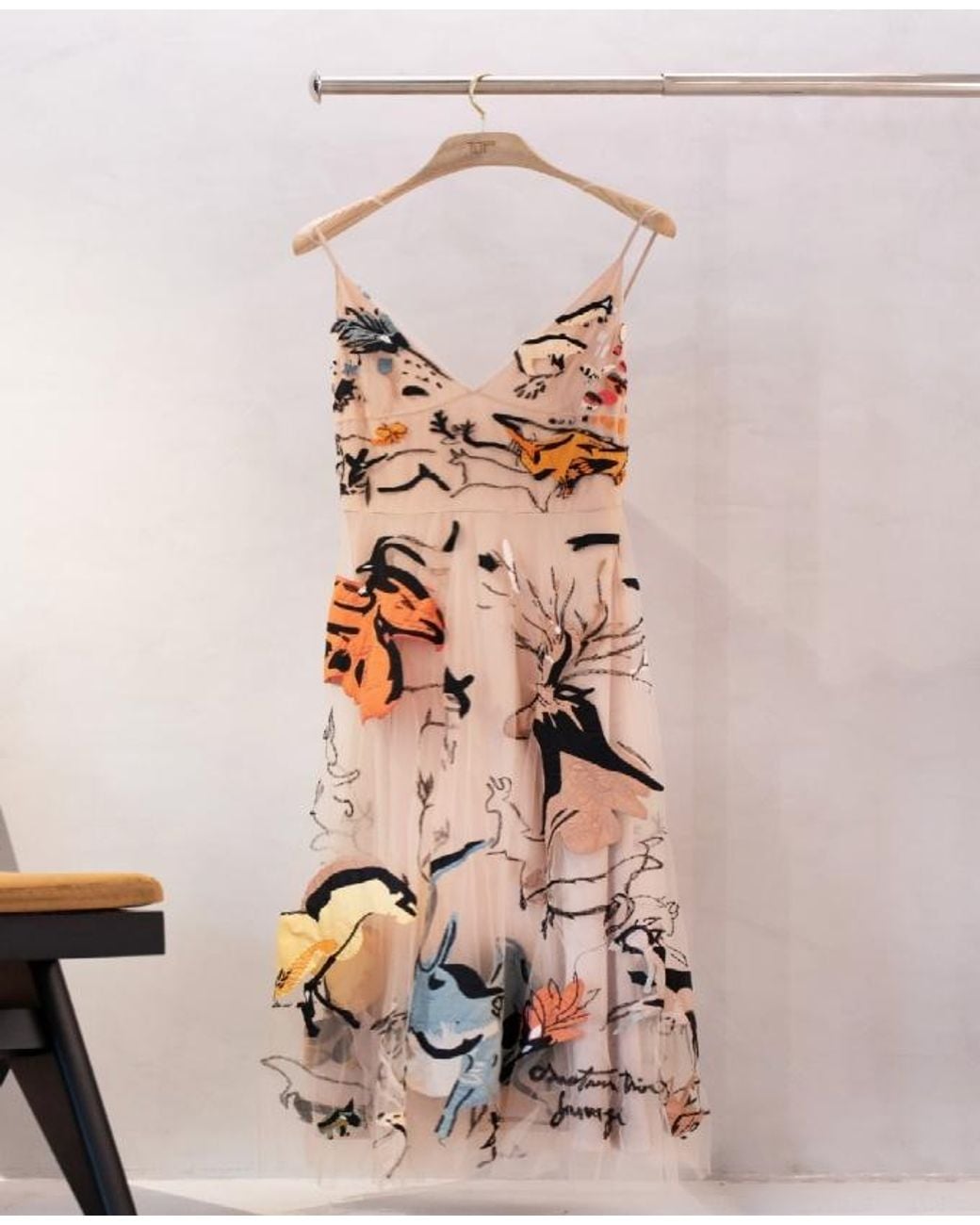 Dior Multicolor Suspender Dress