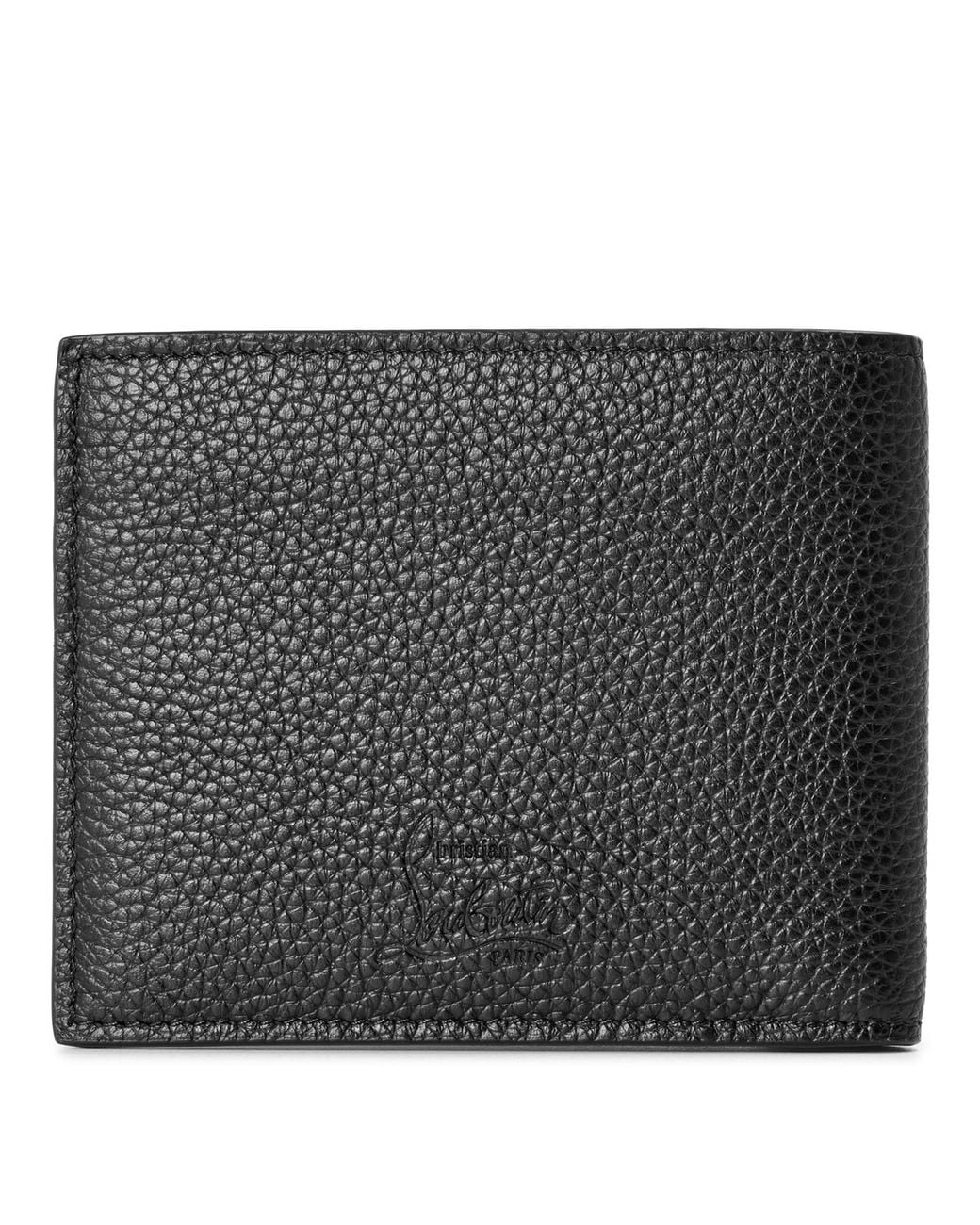 Christian Louboutin Black Crafted From Pebbled Leather for men