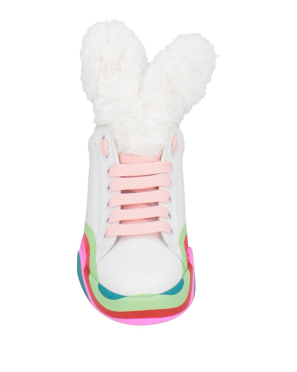 Dolce & Gabbana White Low-Top Casual Shoes