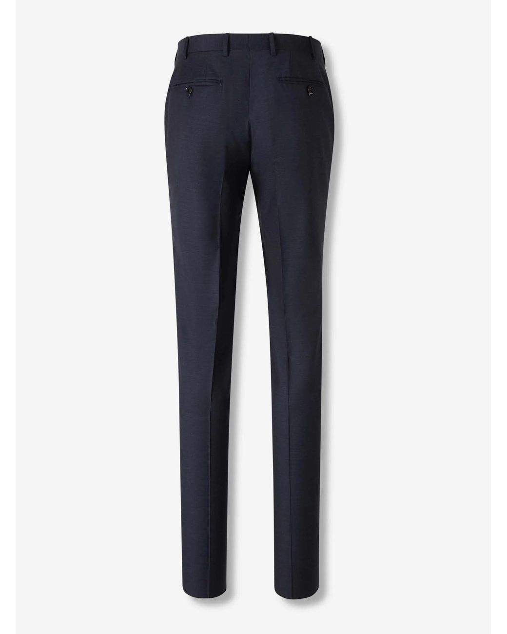 Canali Blue Two Button Wool Suit for men