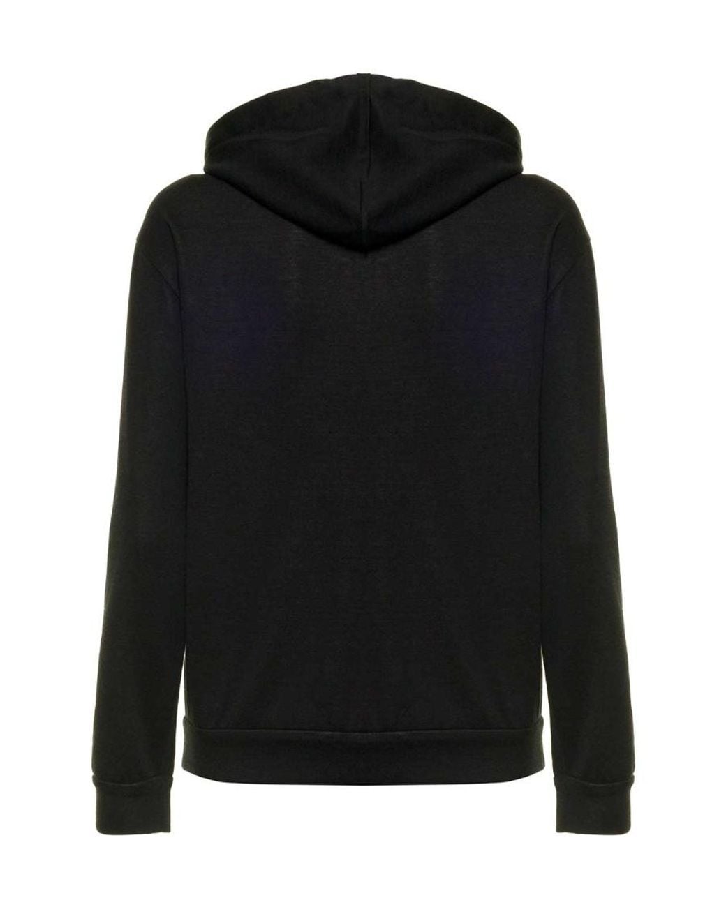 Brunello Cucinelli Black Zipped Hoodie