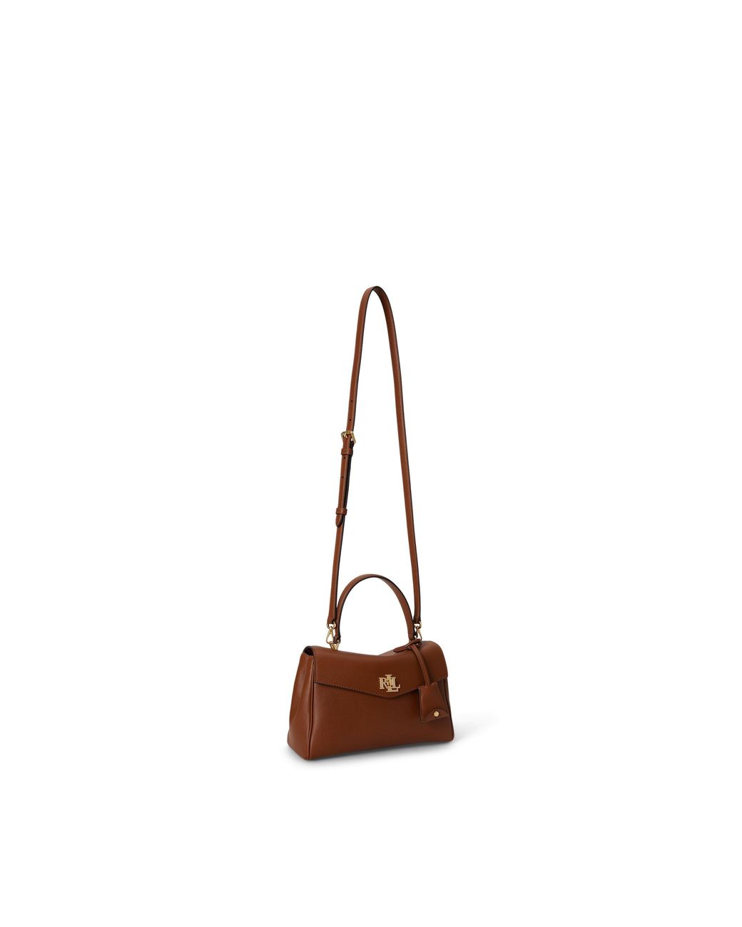 Ralph Lauren Brown Top Handle Bag