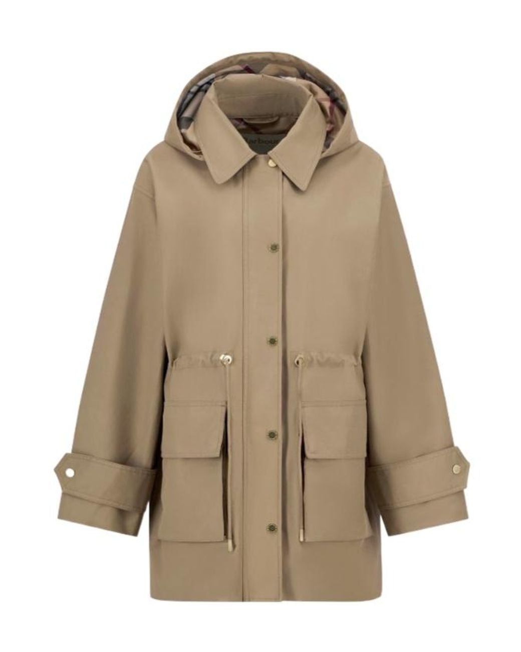 Barbour Natural Fallyn Showerproof Rain Anorak