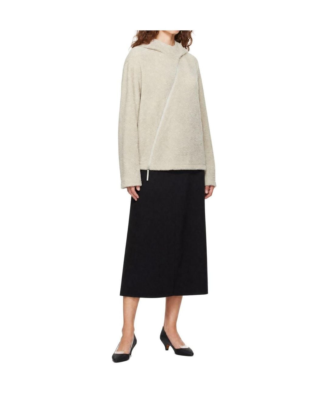 Post Archive Faction PAF White Long-Sleeve Hoodie