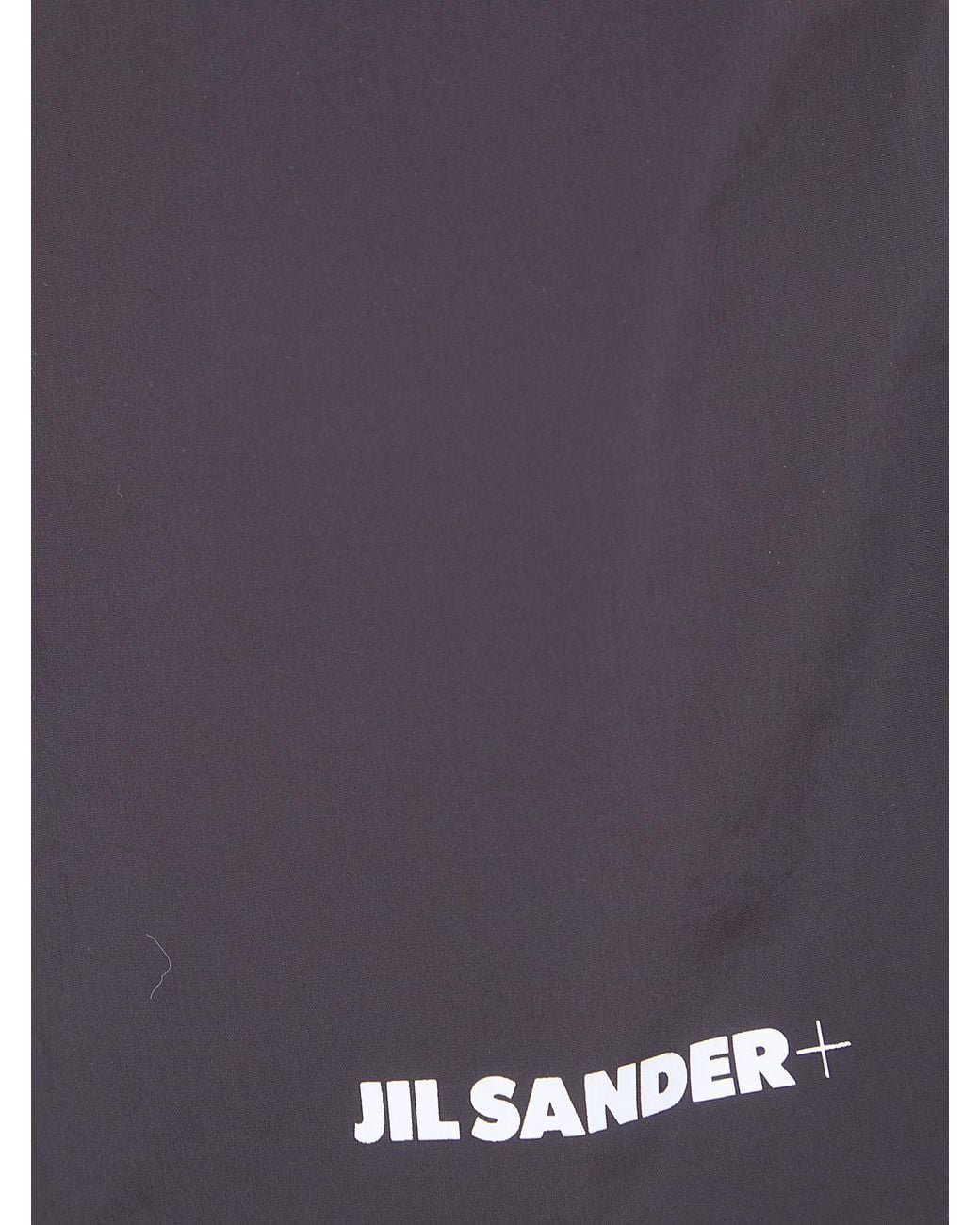 Jil Sander Purple Logo-Print High Waist Swim Shorts for men