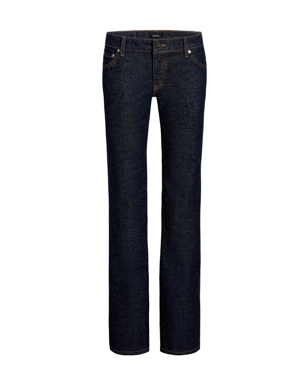 Khaite Blue Conforti Straight-Leg Jeans