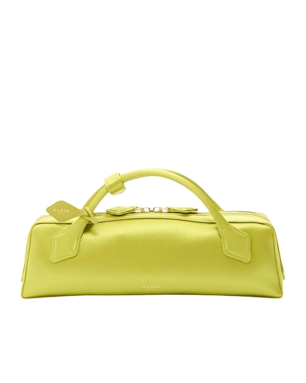 Alaïa Yellow Alaïa Le Teckel Clutch Bag