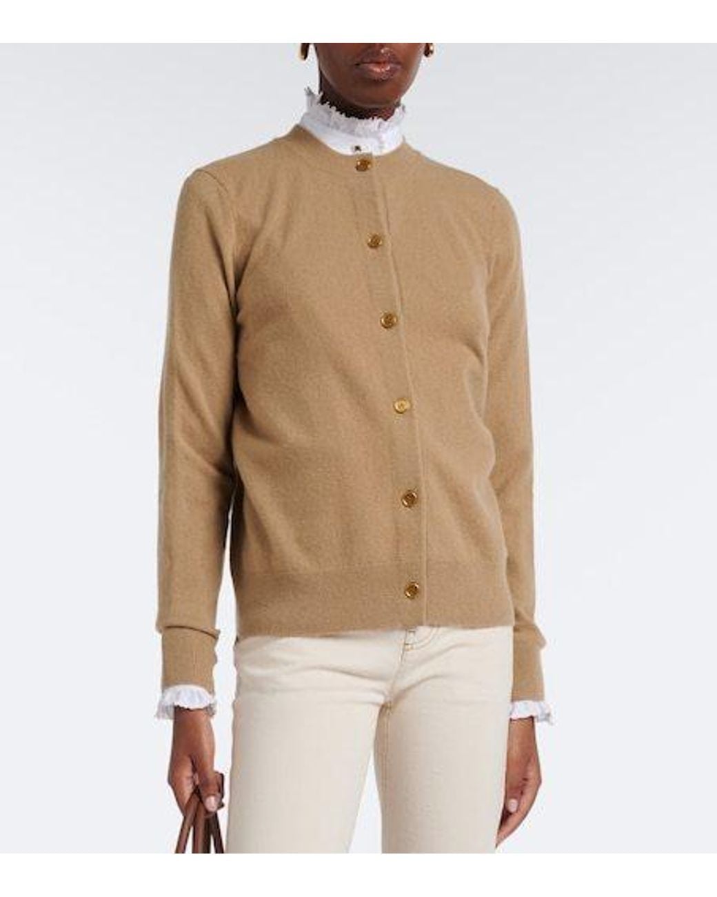 Burberry Natural Classic Button Cardigan