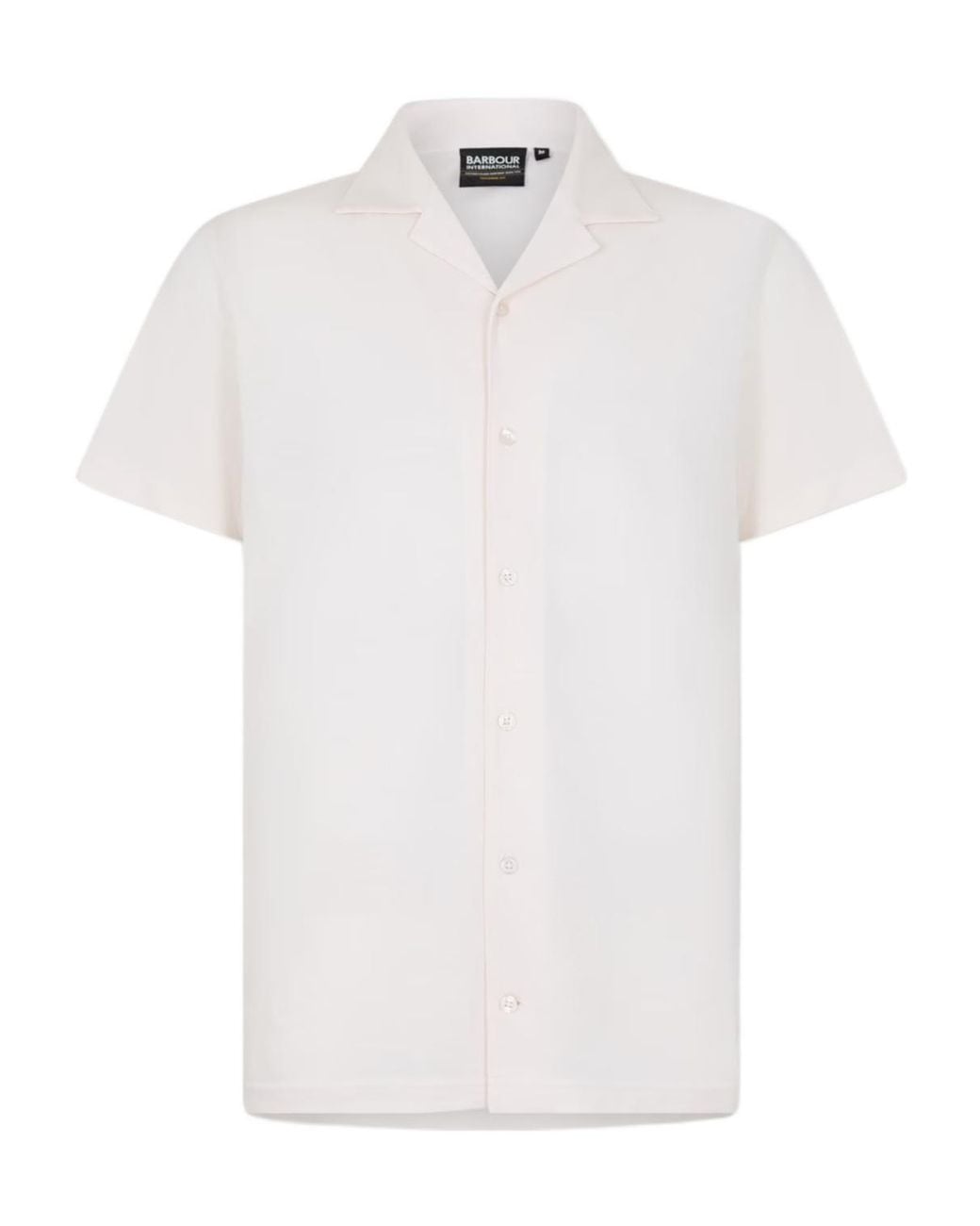 Barbour White Short-Sleeved Shirt for men