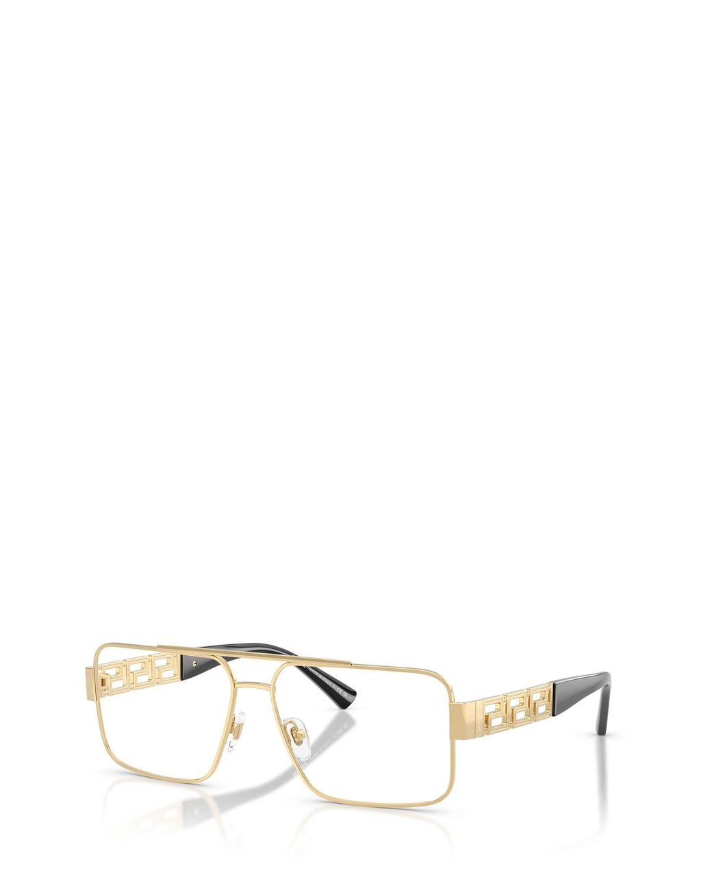 Versace Natural Eyewear Greca Navigator Glasses for men