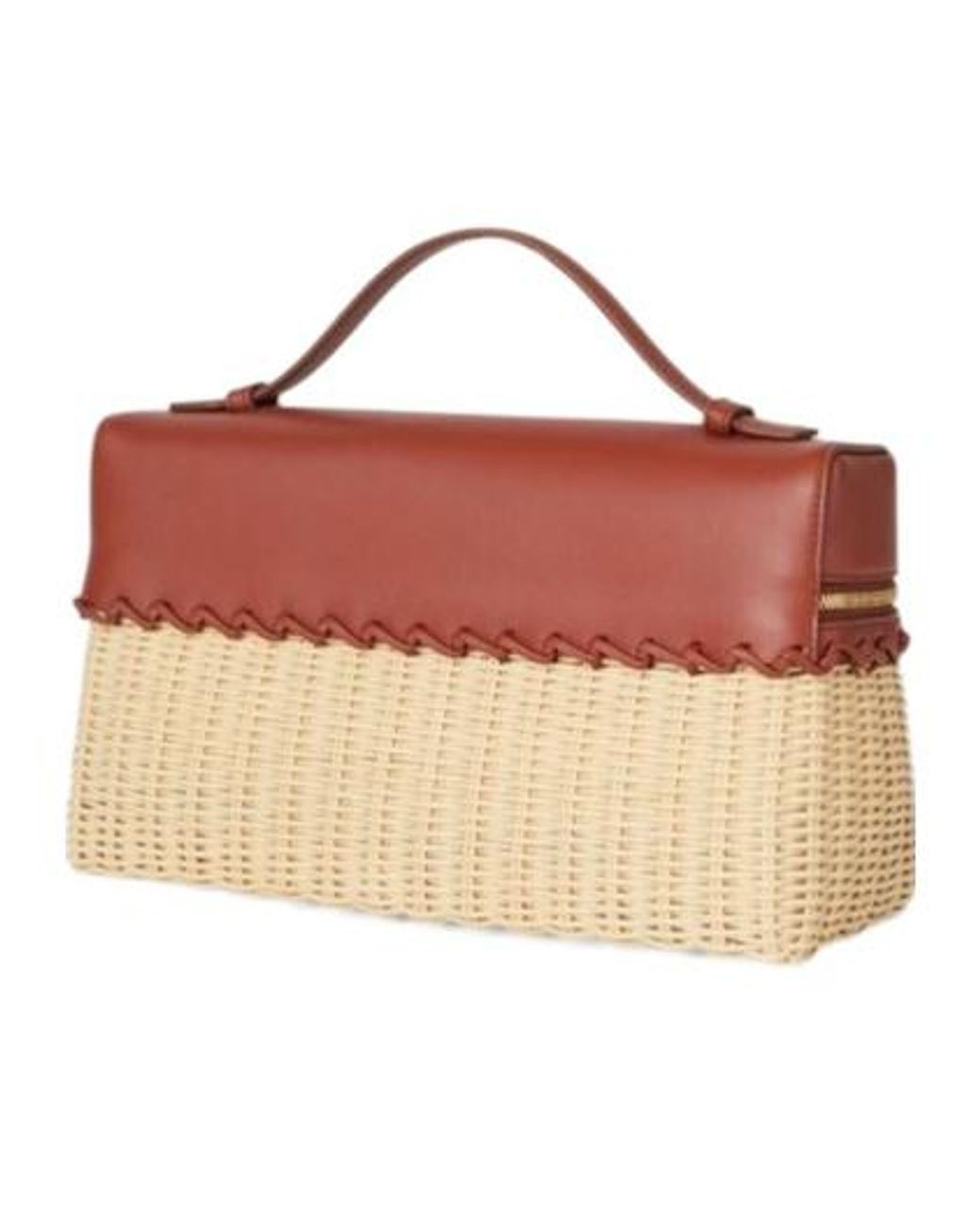Loro Piana Brown Extra Pocket L27 Wicker