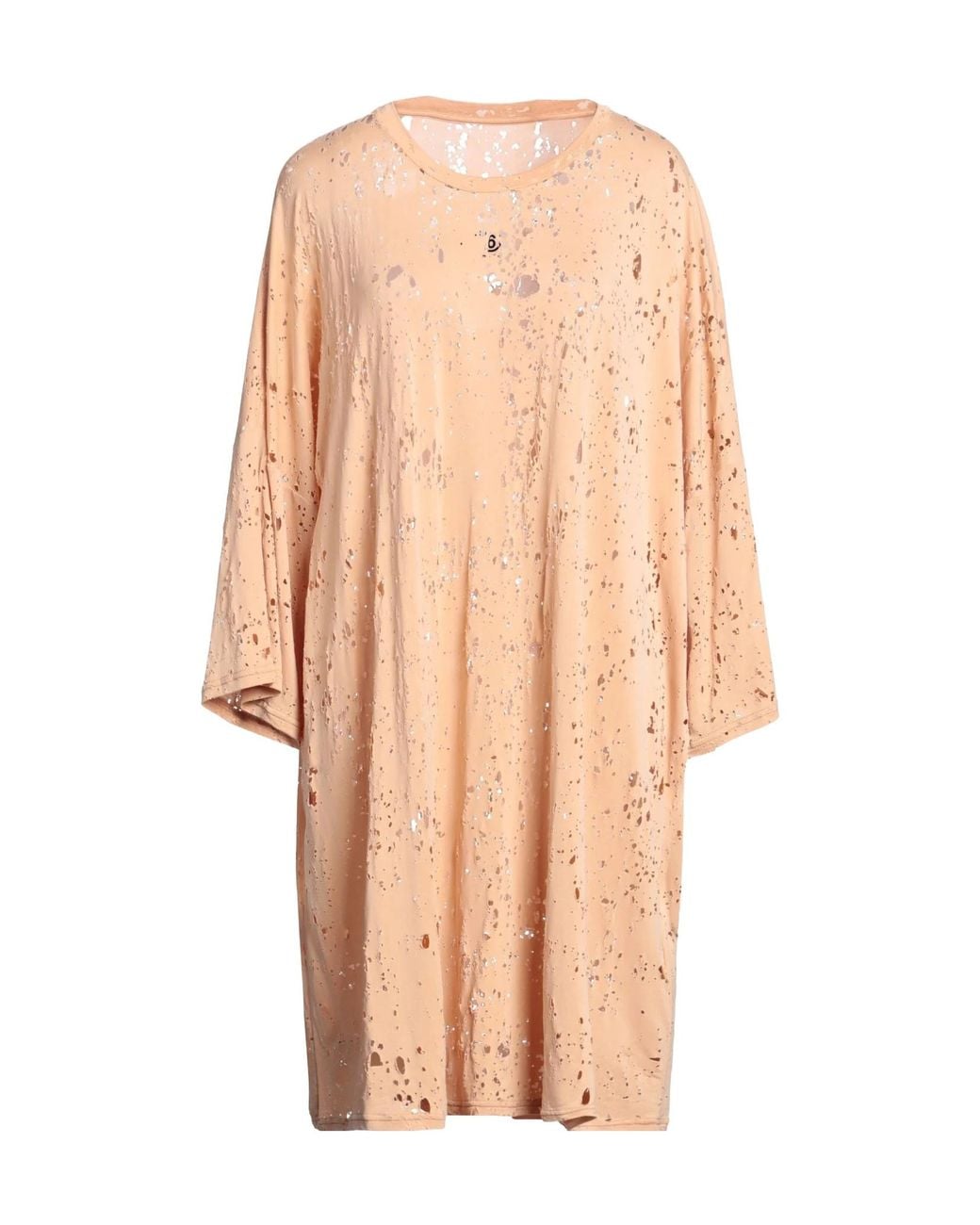 MM6 by Maison Margiela Natural Oversize-T-Shirts