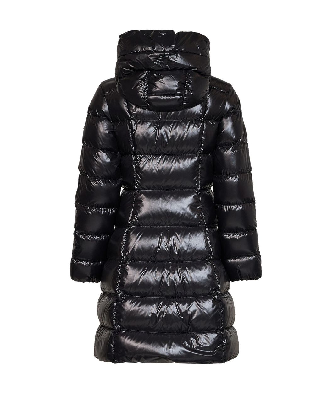 Moncler Black Marusse Hooded Mid-Length Padded Jacket