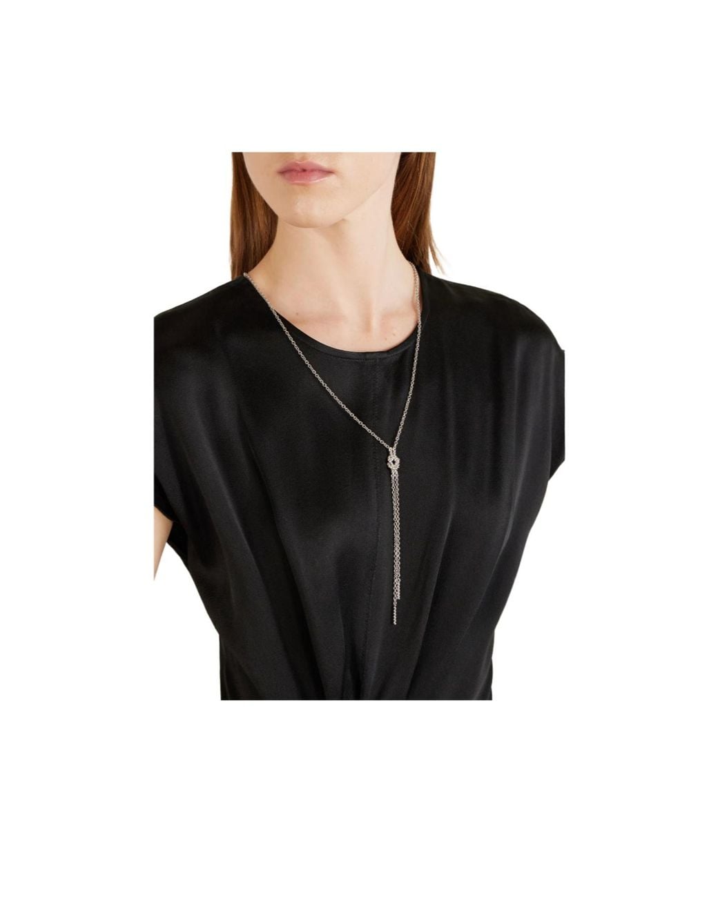 Totême Black Rhodium-Plated Necklace