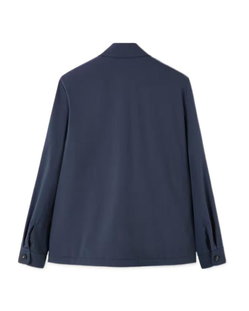 Loro Piana Blue Buttonned Pocket Jacket for men