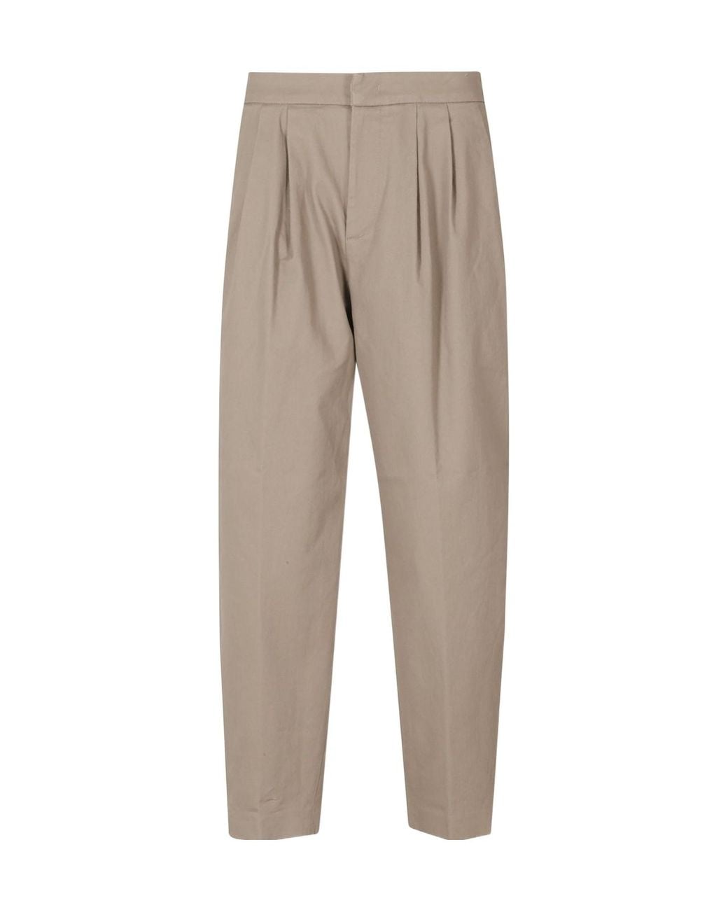 Dondup Natural Sally Loose Fit Pleated Pants