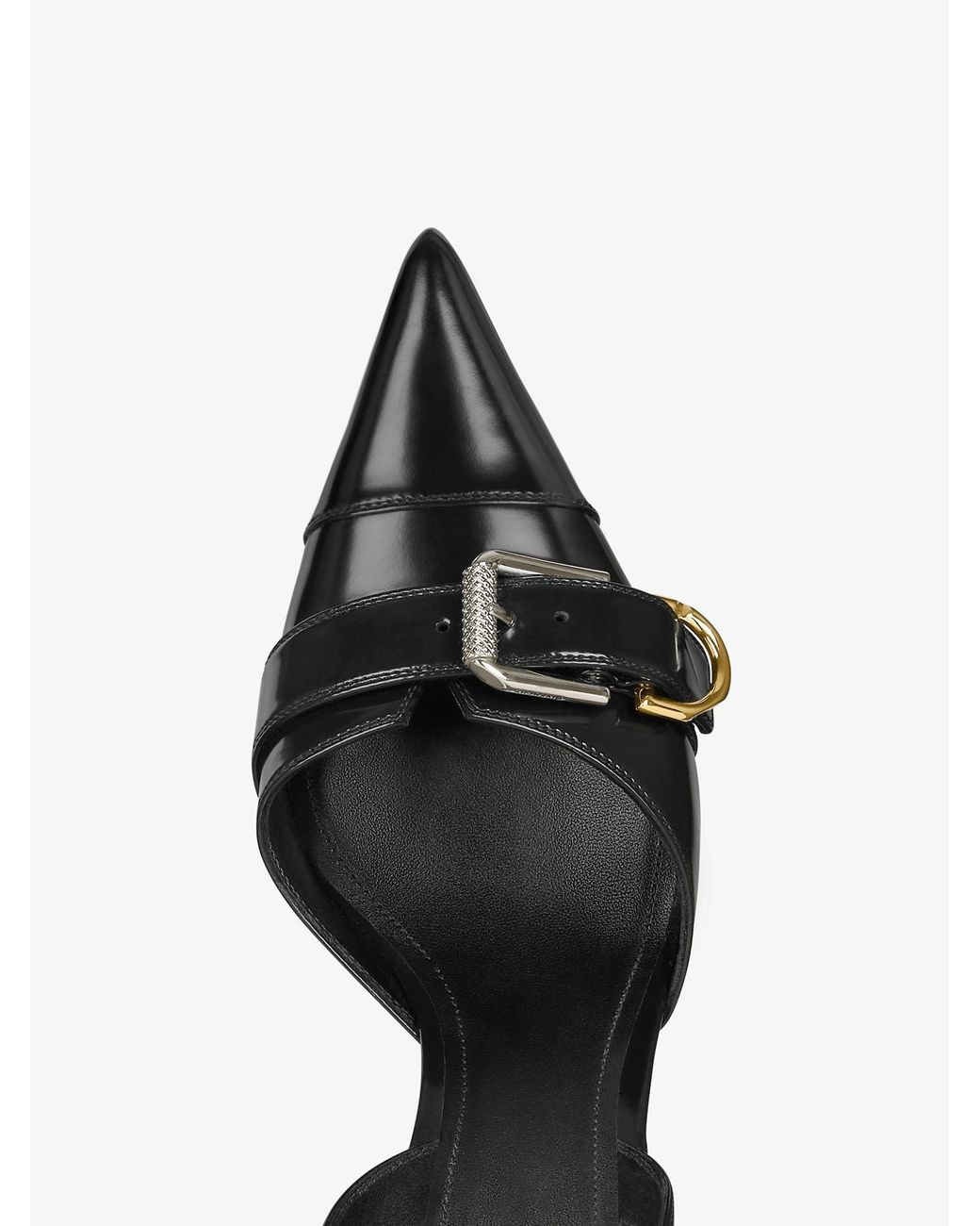 Givenchy Black Voyou Slingback Pumps