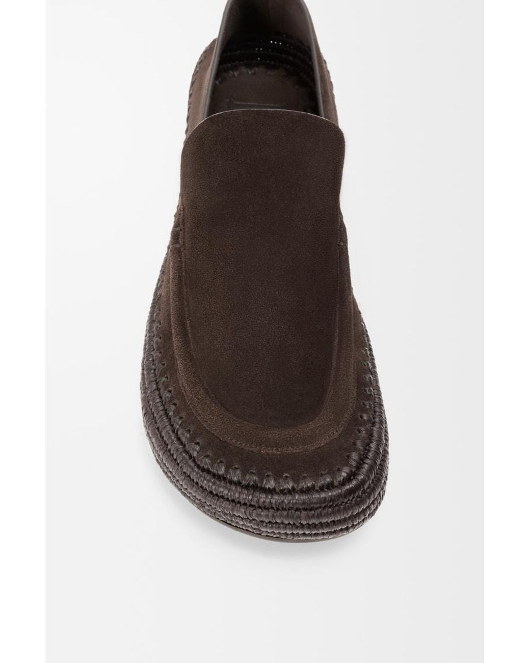 Loewe Brown Slip-On Flat Shoes for men