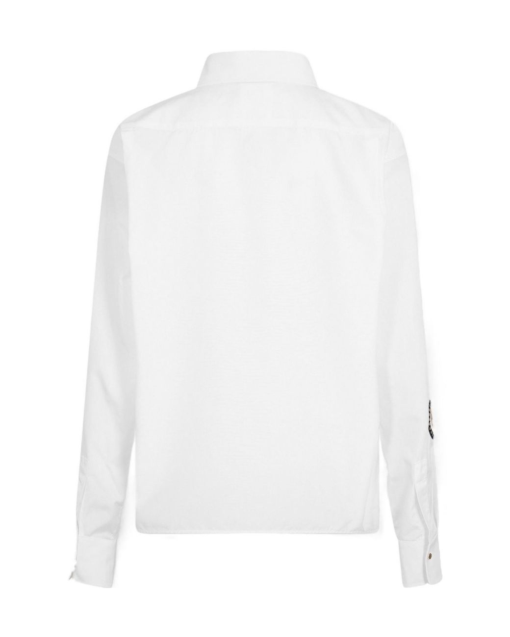 Max Mara White Long-Sleeved Shirt