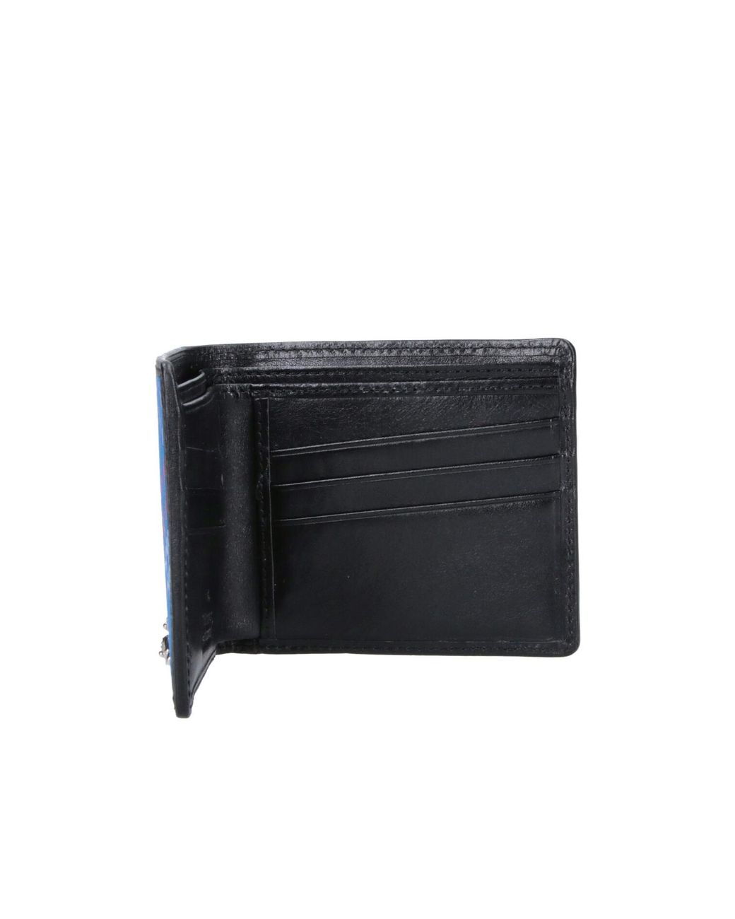 Vivienne Westwood Blue Check Bifold Wallet for men
