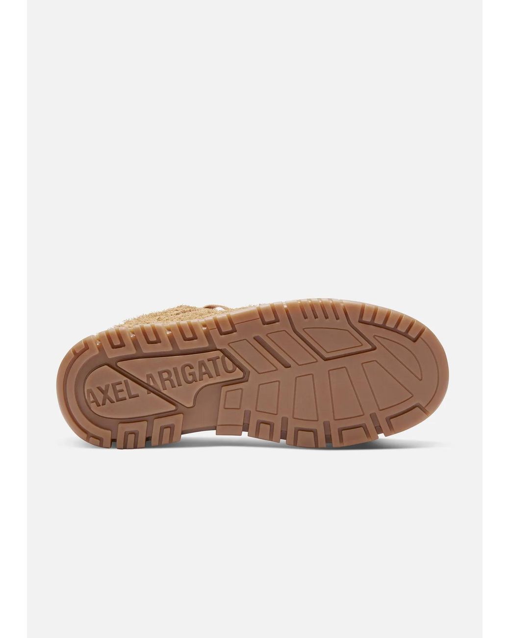 Axel Arigato Brown Area Lo Suede Sneakers for men