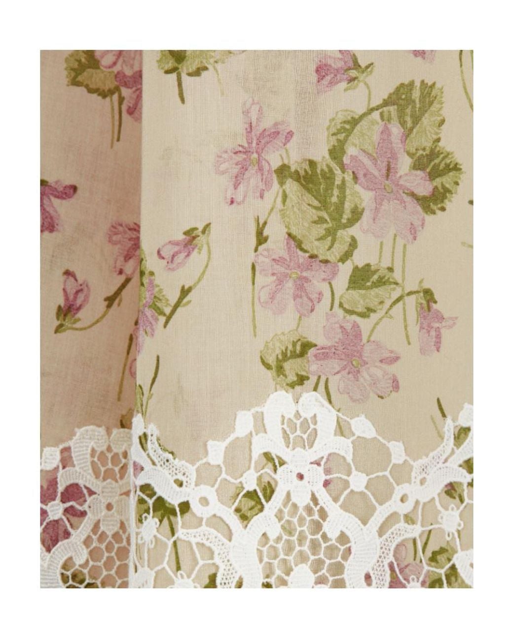 Dior Natural Mid-Length Skirt