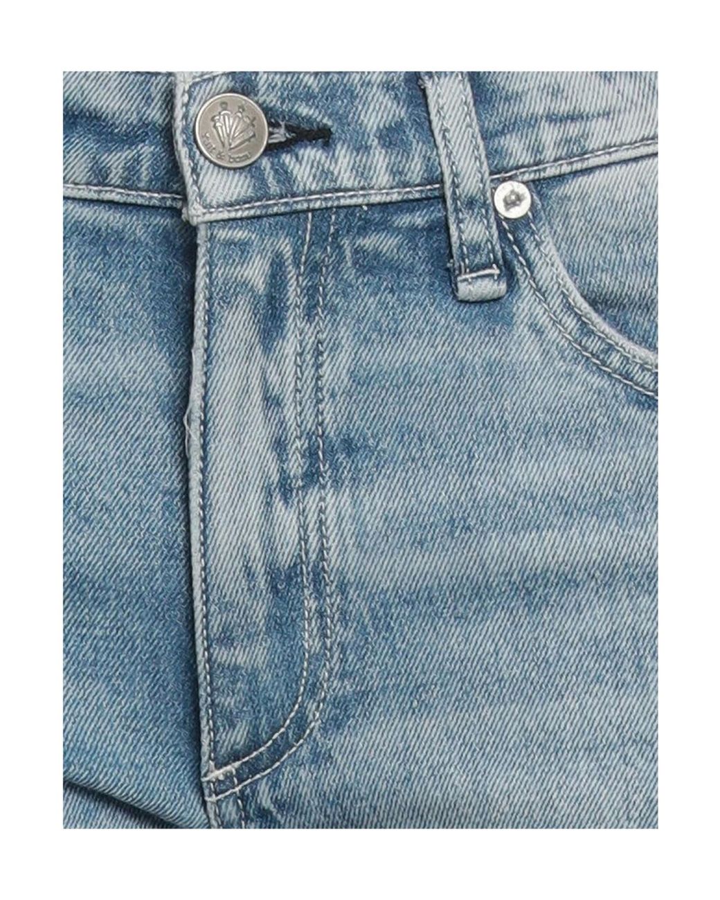 Rag & Bone Blue Denim Trousers