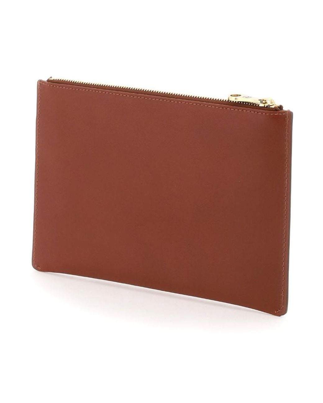 Il Bisonte Brown Classic Zip Wallet