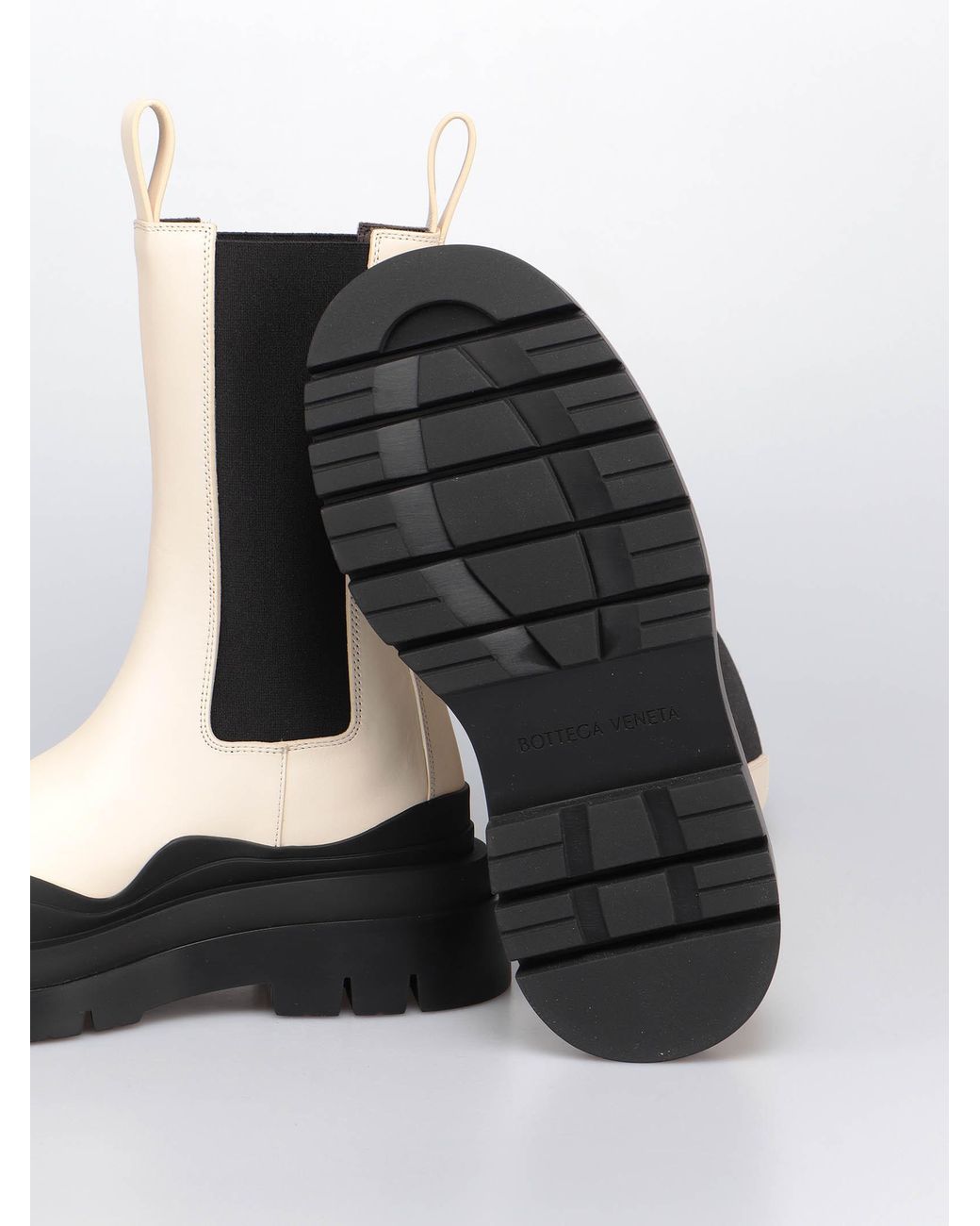 Bottega Veneta Black Bv Tire Boots
