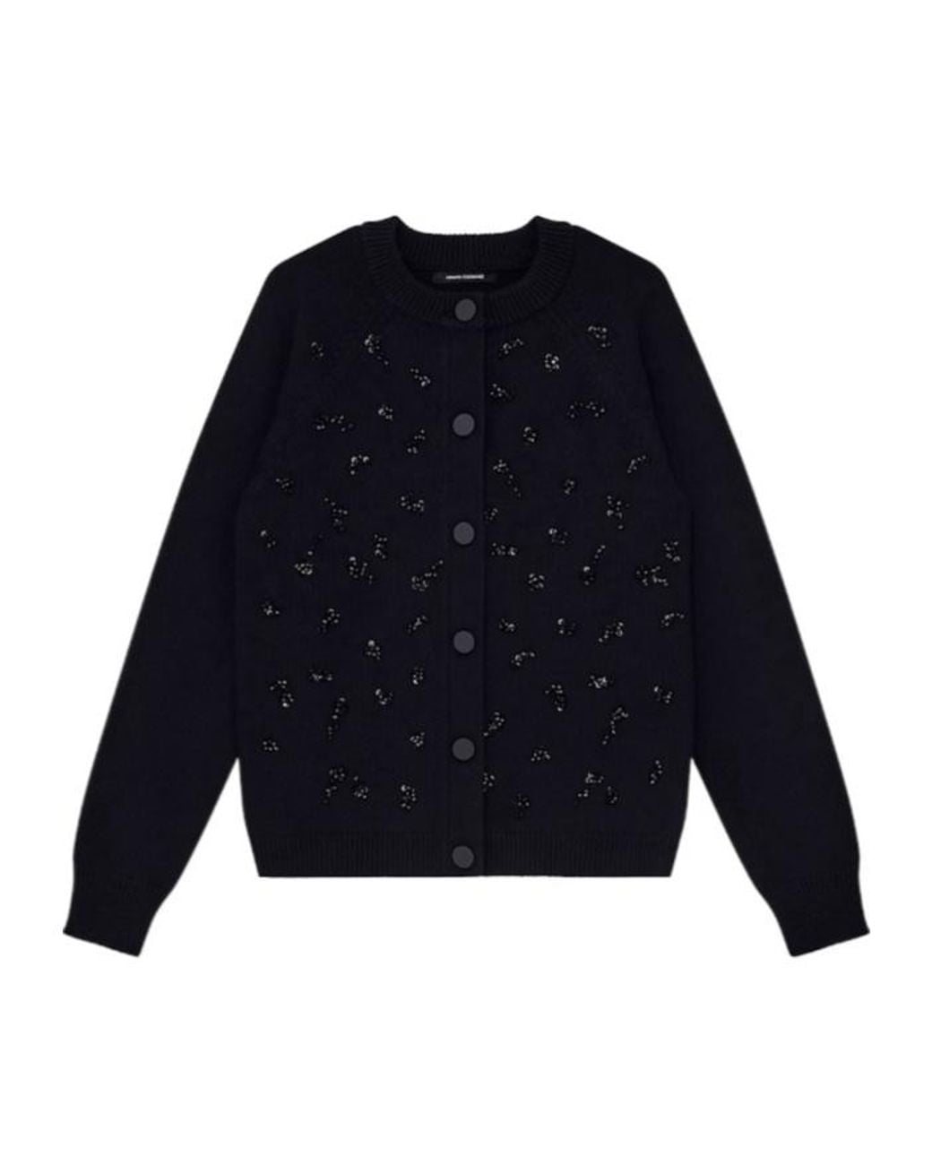 ARMANI EXCHANGE Blue Regular Fit Cardigan
