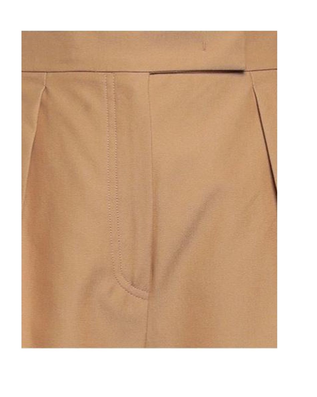 Max Mara Natural High-Waisted Straight-Leg Pants