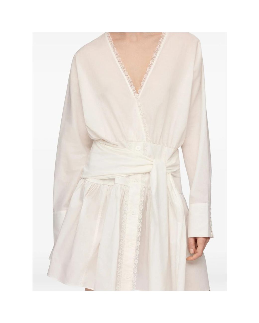 Ganni White Dress