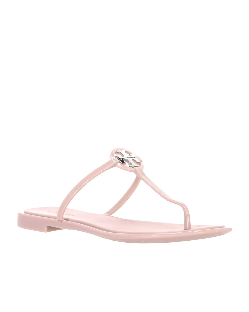 Tory Burch Pink Mini Miller Jelly Sandals