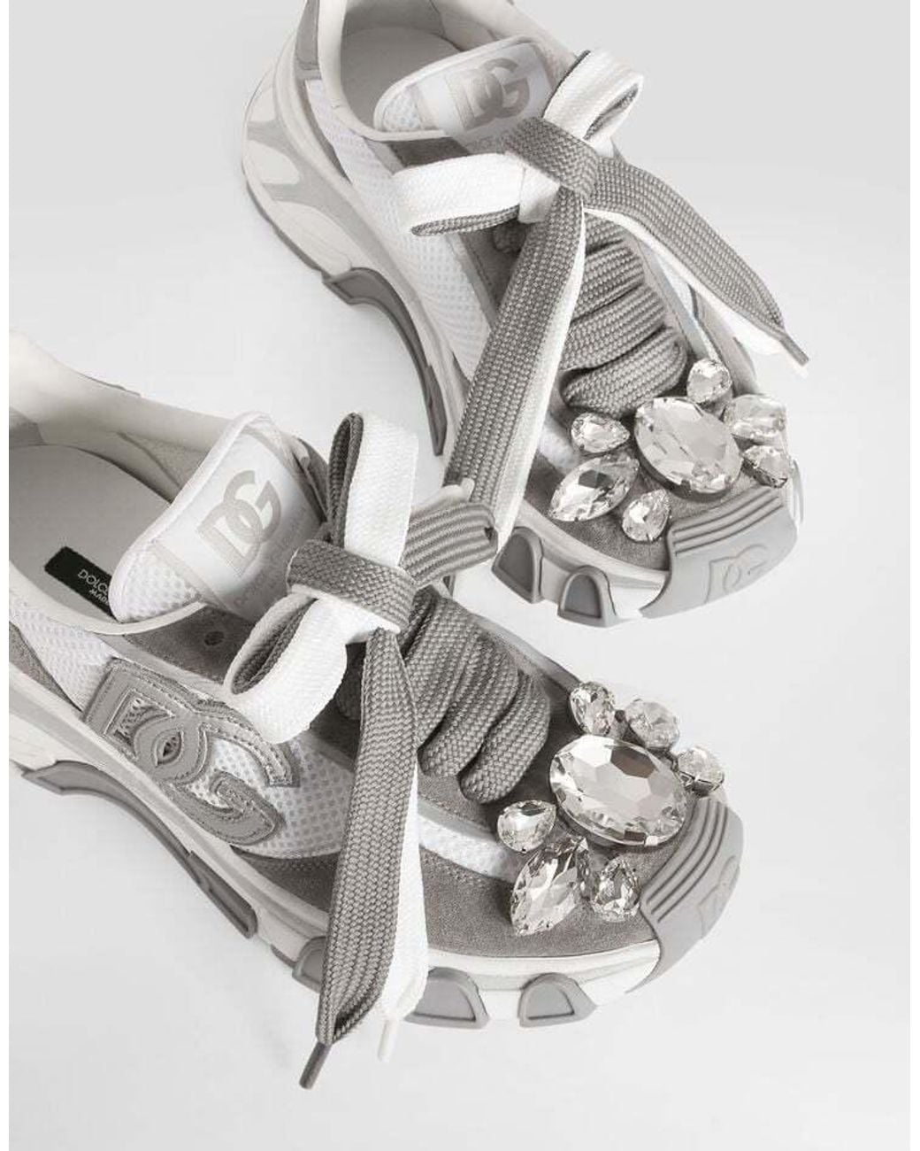 Dolce & Gabbana Gray Dg Country Road Sneakers