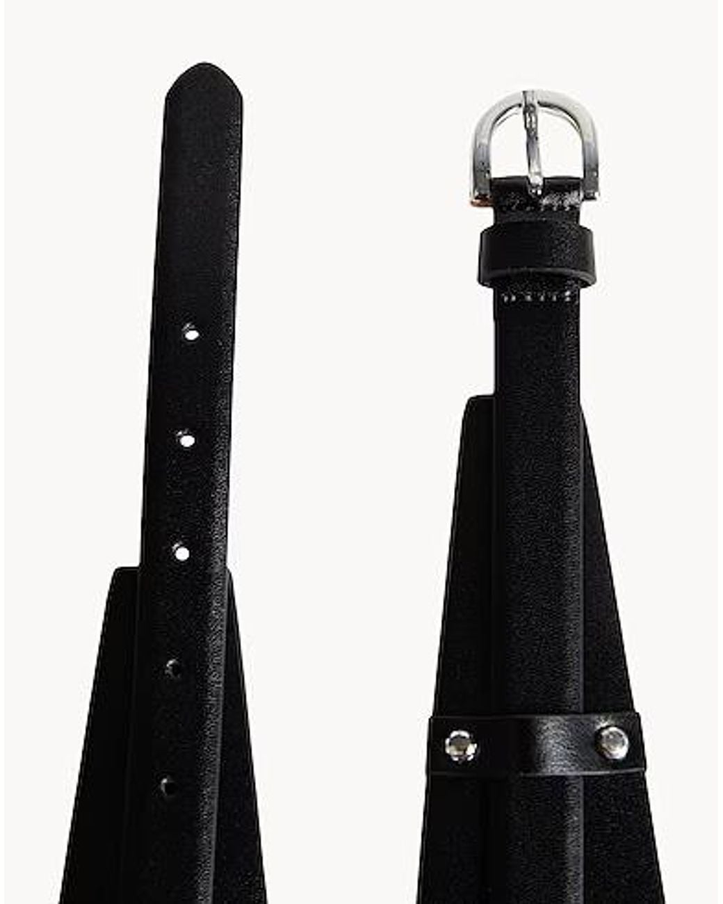 MAX&Co. Black High-Waist Belts