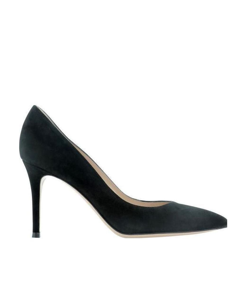 Gianvito Rossi Purple Gianvito 85Mm Pointed-Toe Pumps