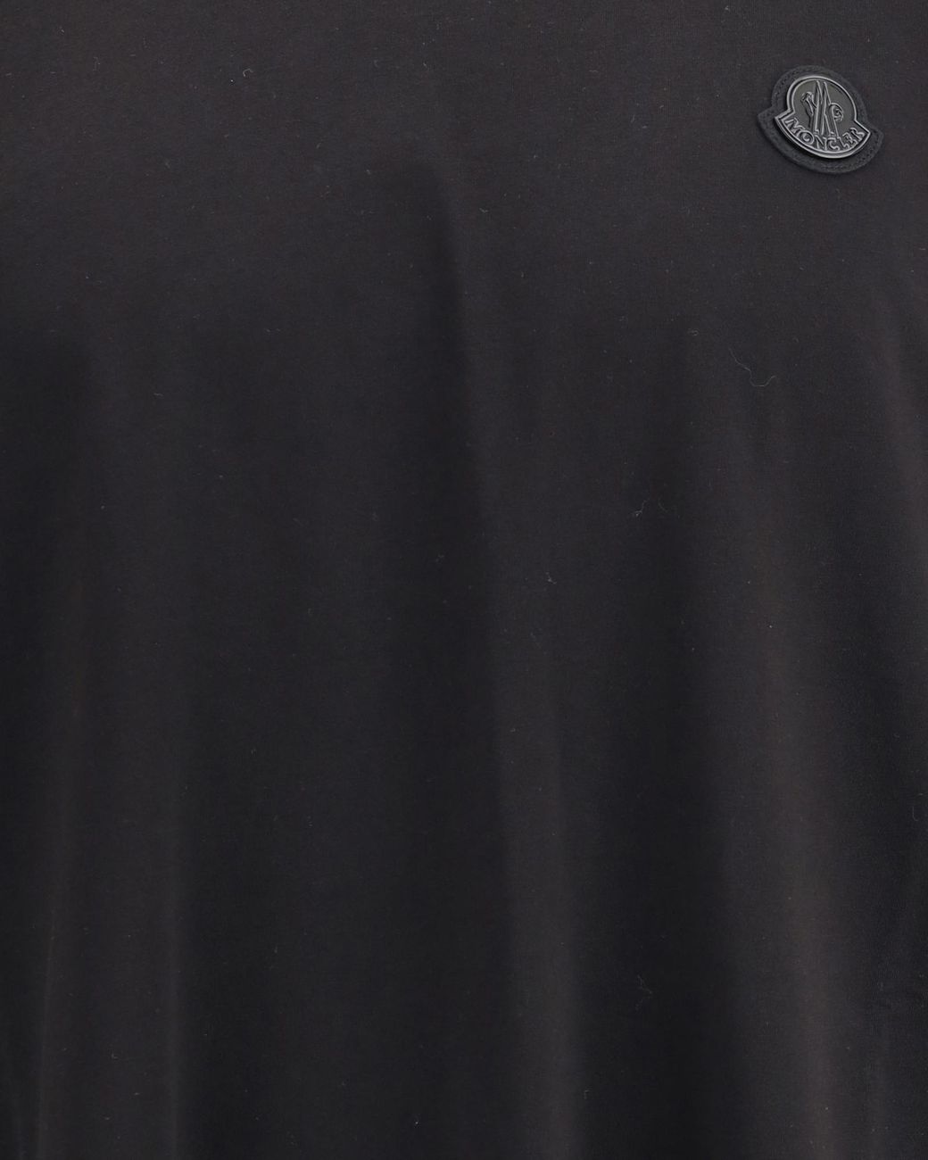 Moncler Black X Asap Rocky Logo Patch Crewneck T-Shirt for men